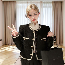 2025【小香风外套】秋冬小个子时尚显瘦超绝小众修身韩版短款外套