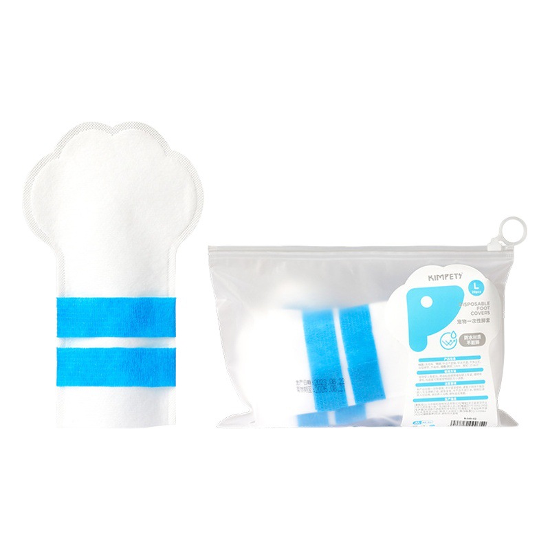 Cubierta de zapato de perro anti-sucio cubierta de pie desechable zapatos de mascota cubierta de pie impermeable para días lluviosos al por mayor transfronteriza