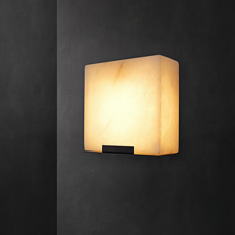 Cross-border natural marble wall lamps, suitable for bedrooms, bedside tables, corridors, entryways, and living room accent walls, creating a luxurious and atmospheric ambiance Cross-border natural marble wall lamps, suitable for bedrooms, bedside tables, corridors, entryways, and living room accent walls, creating a luxurious and atmospheric ambiance