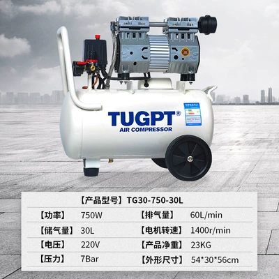 Dental Air Pump, Hava kompressorları - tg30-750w-30l