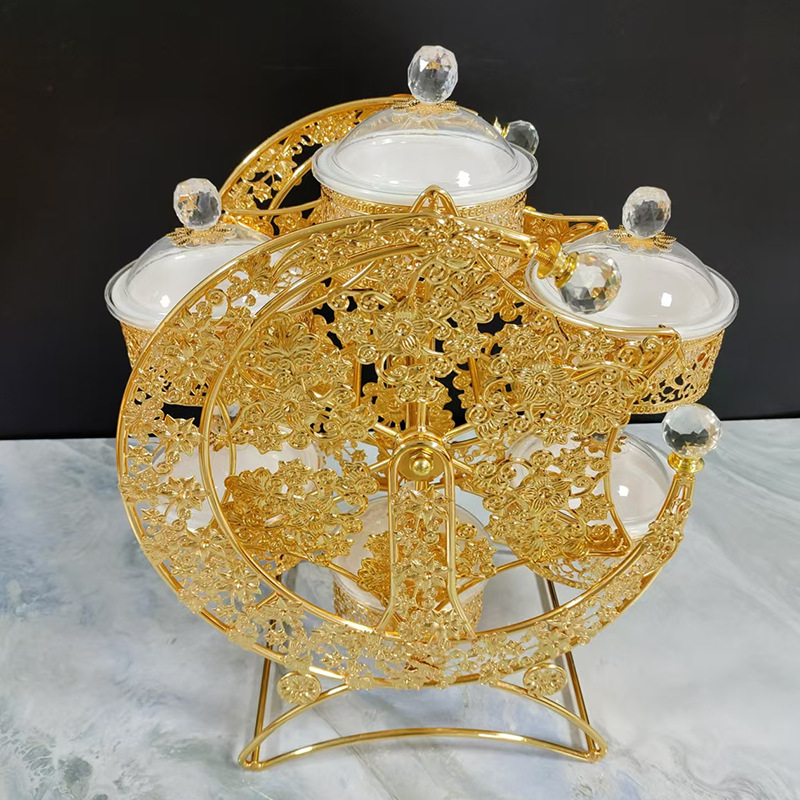 달이 회전하는 말린 과일 상자