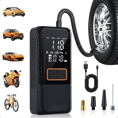 Car Air Pump, Wireless Portable Hava nasosu
