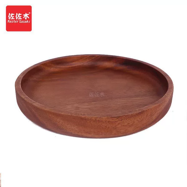 The whole piece of walnut, straight side disc 20*3cm