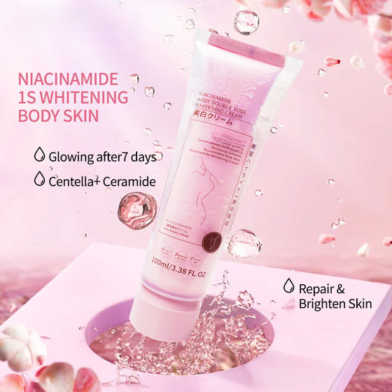 Full English Cross-border Nicotinamide Cream Skin Brightening Skin Tightening Aging Skin suit Wholesale