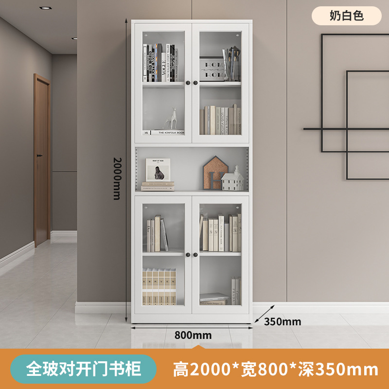 책장 오픈 중공 유리 80*35*200cm