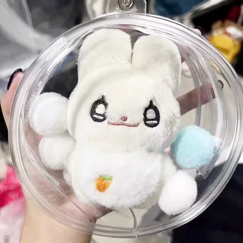 Круглая хлопковая кукла PVC, плюшевый органайзер-сумка для выхода