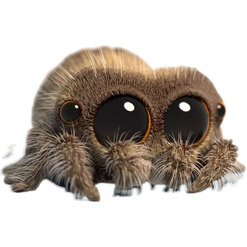 Muñeca de Peluche de Araña Lucas, Juguete de Peluche para Niños, Lindo, Spider, Muñeca Reptil Adorable