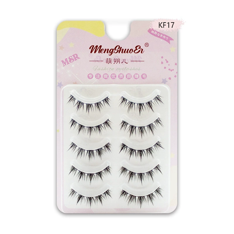 Little evil dense desire to fake eyelashes, прозрачные стержни, вся природная имитация женской группы новичок к cos Барби
