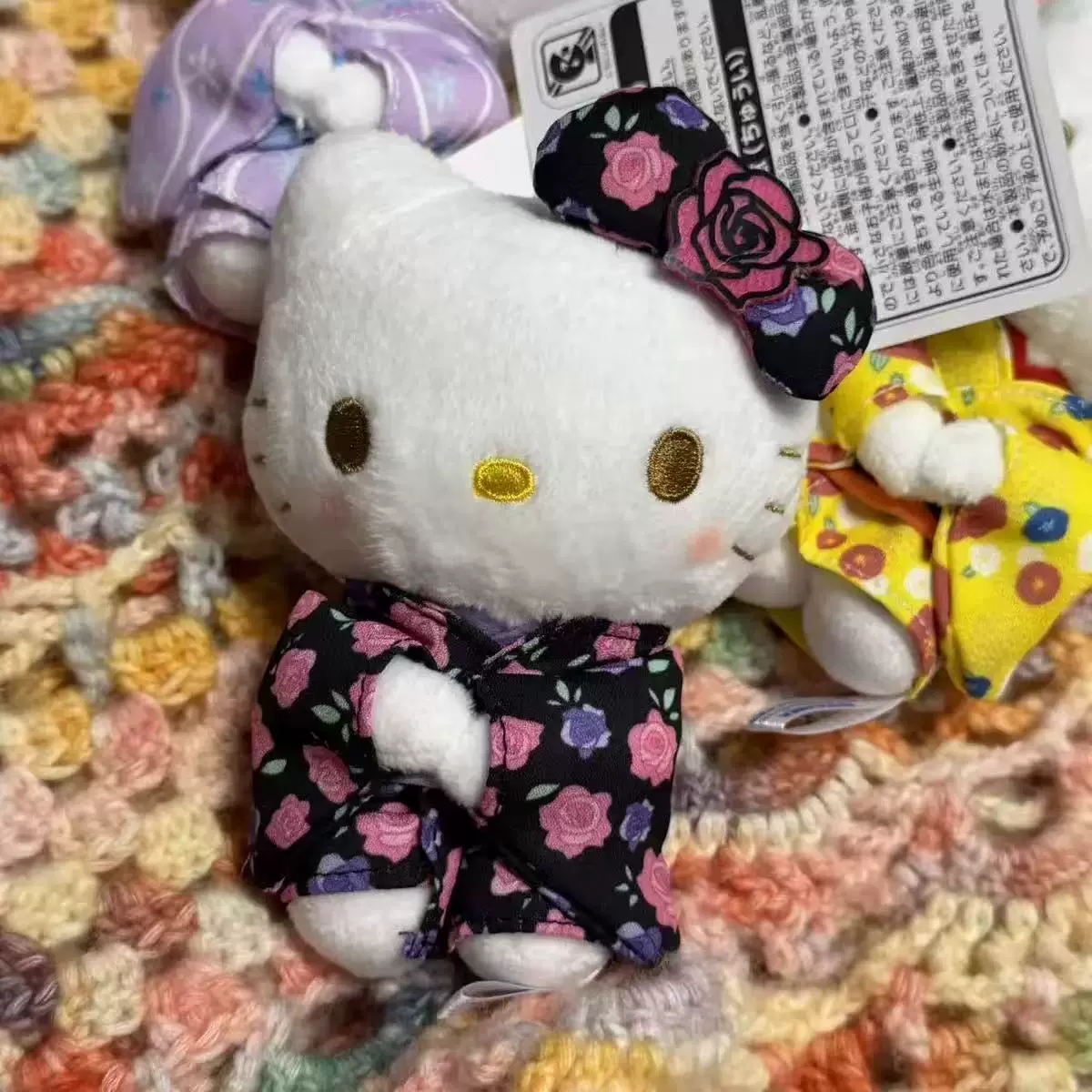 Плюшевый брелок (Sanrio) Hello Kitty, плюшевая кукла-талисман, размеры 10–16 см