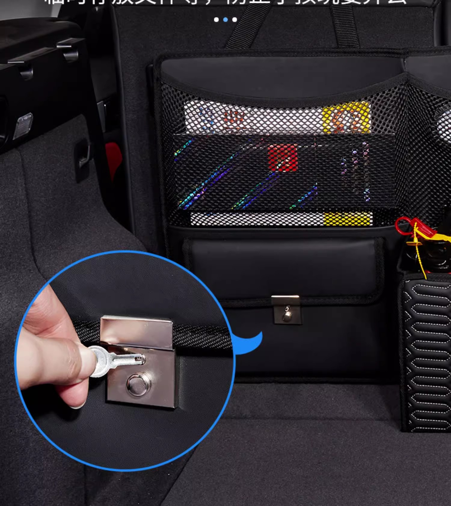 Car Trunk Organizer SUV Storage Box Car Interior Accessories
