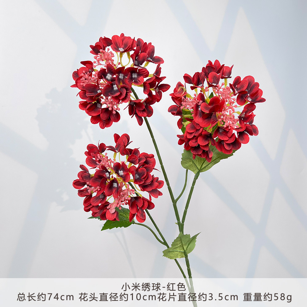 Yd-xiaomi hydrangea-red