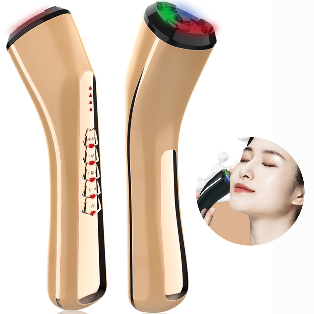 Factory Direct Sales of New Photon Rejuvenation Instrument, Microcurrent Vibration Introduction, Ion Light Therapy Massager, Beauty Instrument