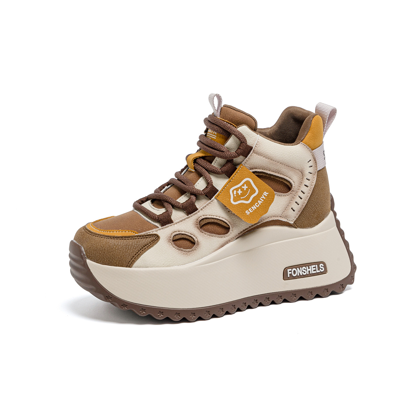 Women's Chunky-soled Dad For Petite Individuals, 2026 New Model, Popular Online, Casual, Fashionable, Comfortable,_vogvips.com