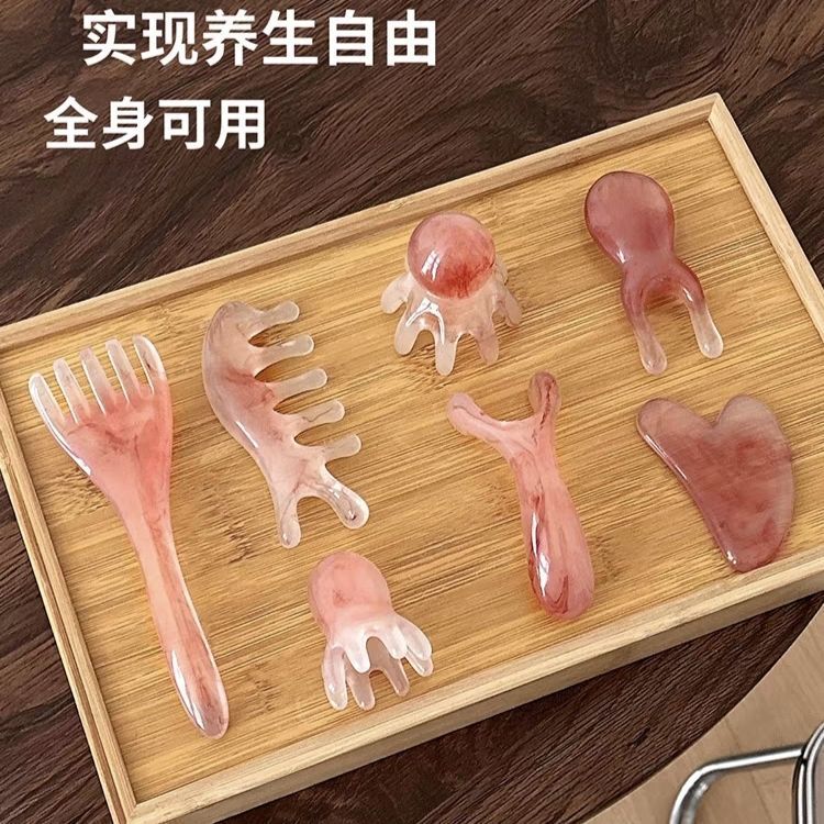 Popular Scraping Board Set, Professional Facial Scraping Board, Body Massage Tool, Beauty Salon Drainage Meridian Brush Wholesale Popular Scraping Board Set, Professional Facial Scraping Board, Body Massage Tool, Beauty Salon Drainage Meridian Brush Wholesale