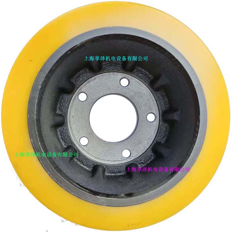BT 升高叉车SPE200L驱动轮转向轮 电动地牛橡皮方向轮牛筋轮胎
