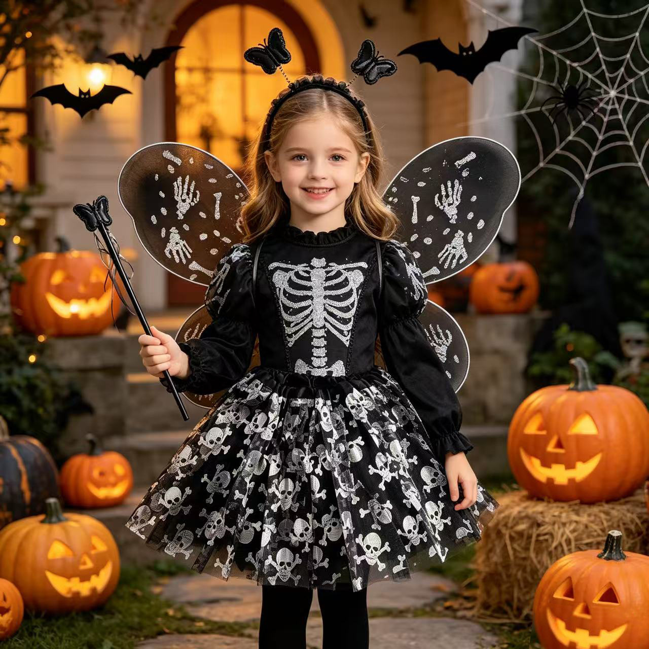 set with butterfly