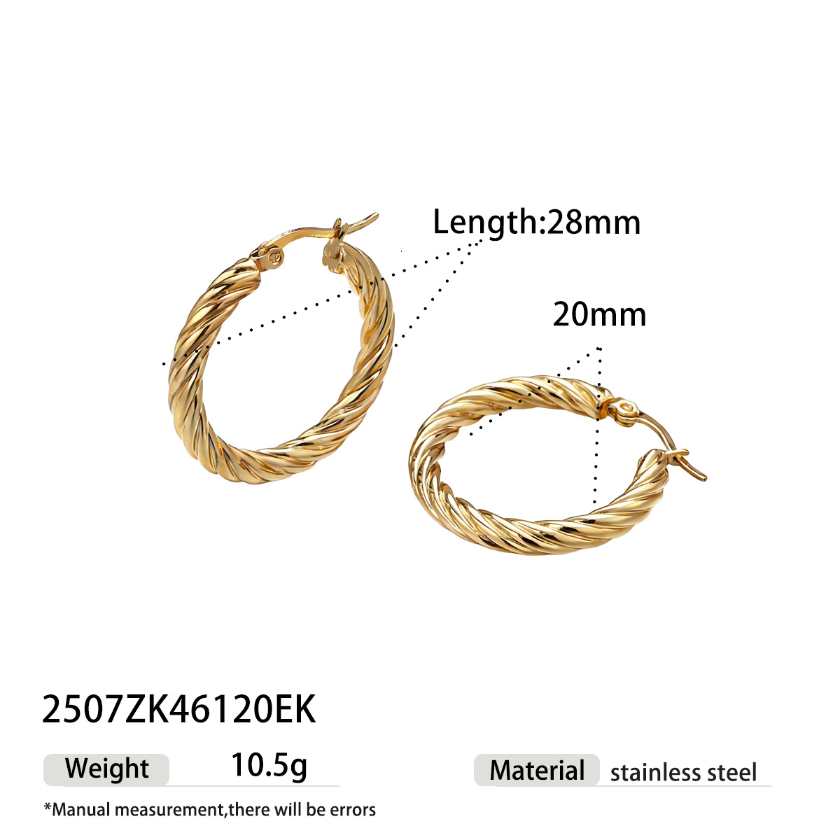 TENA Europa y los Estados Unidos venta caliente de anillo de acero inoxidable de acero de titanio de moda de diseño lineal pernos de orejas joyas transfronterizas