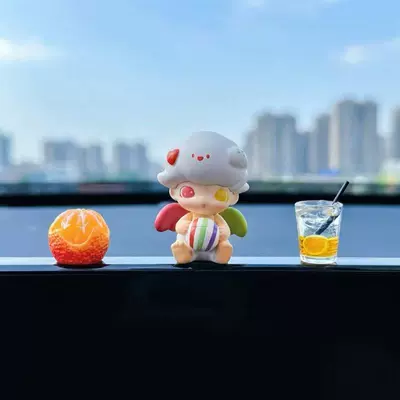 Car Dimoo Interior Decoration – Car ornaments - standard-dimo-no-21-free-orange-cup