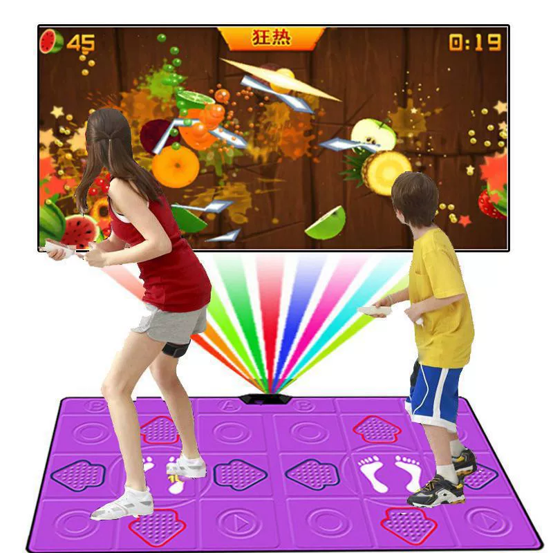 Танцующая беспроводная игровая консоль для двоих, ноутбук, 3D, датчик человека