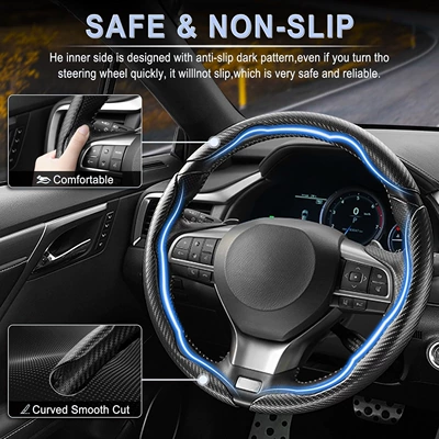 Steering wheel cover Steering Wheel Cover with Anti-Slip