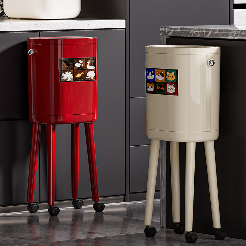 High quality big capacious garbage can for home use for living room