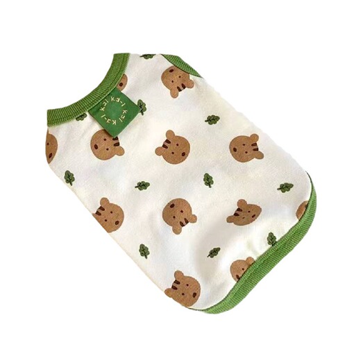 Dog Harness Teddy is more expensive than Panda Mops Shih Tzu Pomeranian Schnauzer Poodle Small Dog Pet Clothes Summer Thin Version