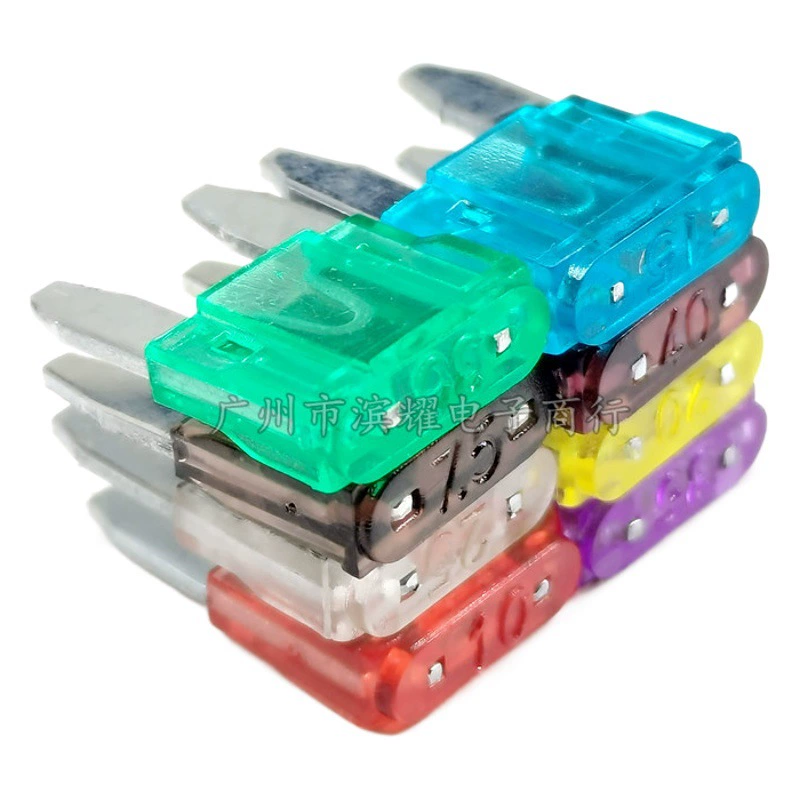 Размер 5А 7.5А 10А 15А 20А 25А 30А 35А 40А автомобиля вставки взрывателя автомобиля небольшой