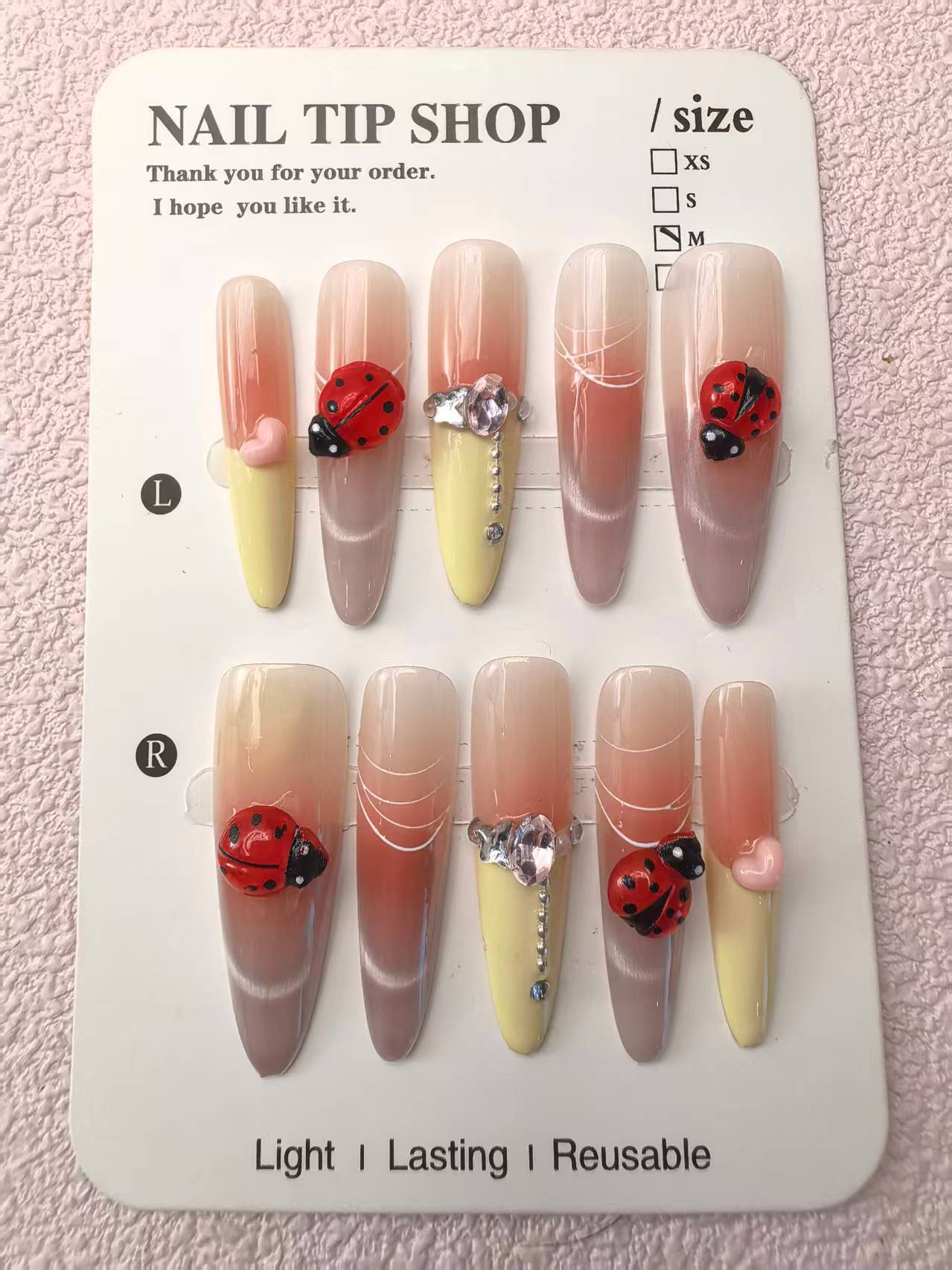 仿真七星瓢虫树脂饰品配件文具玩具服饰工艺品小配饰_02.jp