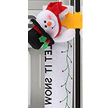 Chuangdaのクロスボーダー人気クリスマスギフト、ベルベットクリスマスドール、冷蔵庫ハンドルデコレーション、クリスマスホーム用品|undefined