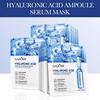 Face mask, essence with hyaluronic acid in ampoules, English
