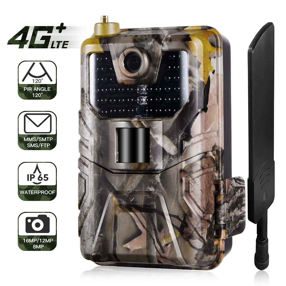 新款4G彩信户外防雨雾hunting camera红外追踪打猎相机HC-900LTE