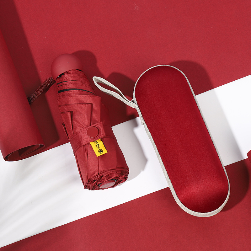 Protección solar 50% de descuento para mujeres sombrillas de cápsula sombrillas