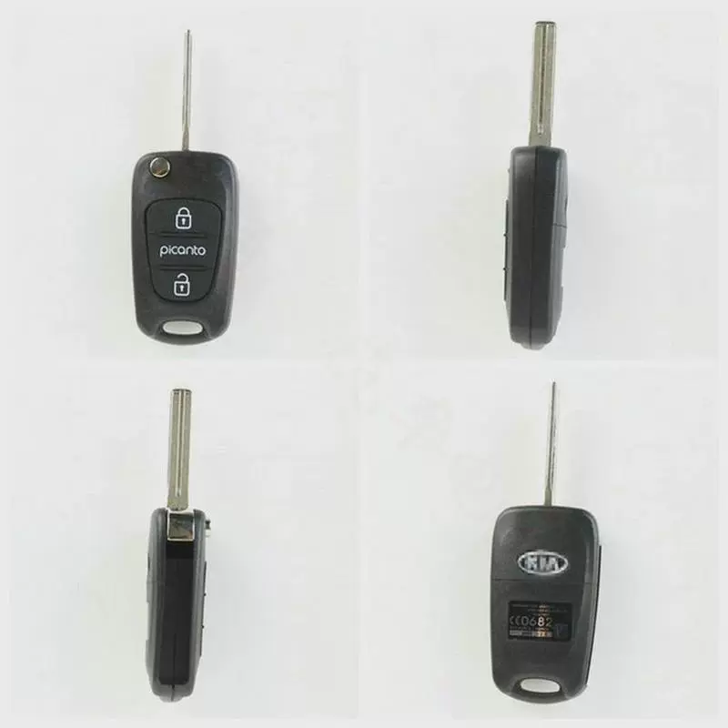3 BN flip remote key fob case shell для Kia Rondo Sportage