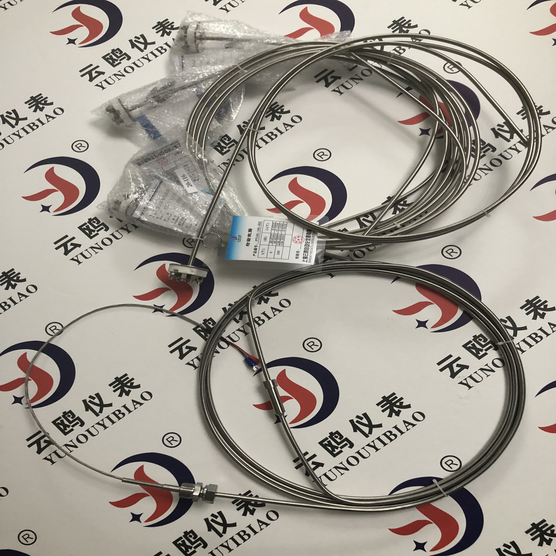 WZPK-226\WZPK-475\WZPK2-566SAM12*1.5活动卡套螺纹式铠装热电阻