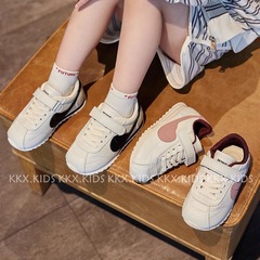 子供の阿甘靴2025年春の新型の柔らかい底の男の子のカジュアル靴の赤ちゃんの靴の女の子の板靴の運動靴