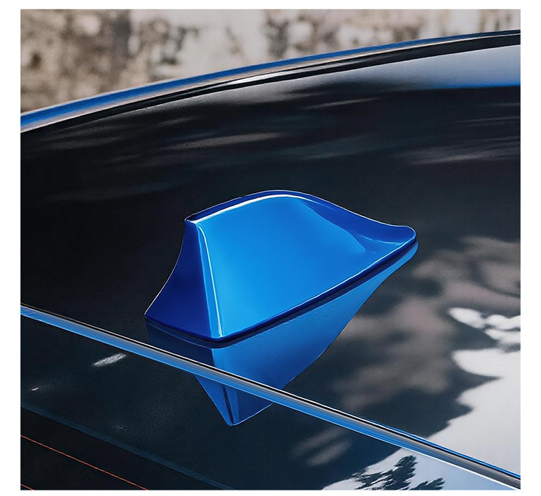 Cross-Border Hot-Selling Universal Car Shark Fin Antenna Roof Decoration, No-Drill Installation, Built-In Chip, Direct Sales from the Manufacturer
