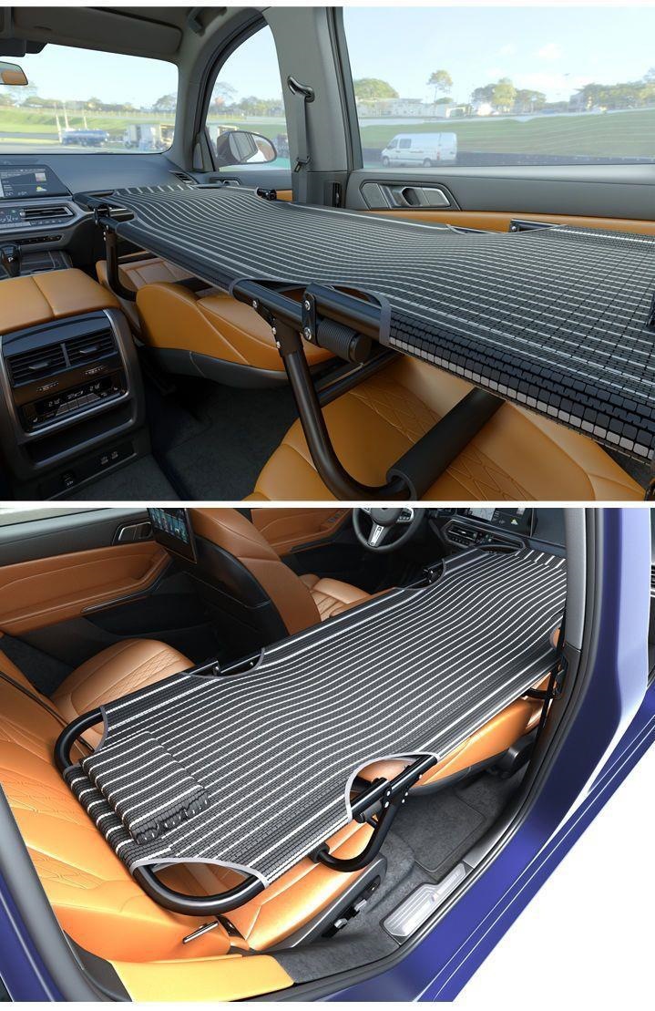 Car bed, non-inflatable, universal, for use in the car, not for the back seat, foldable travel bed, for sleeping in the car, suitable for sedans