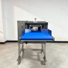 输送式带式大块牛肉分切机肉类多层分片机鲜肉牛腱肉开片机