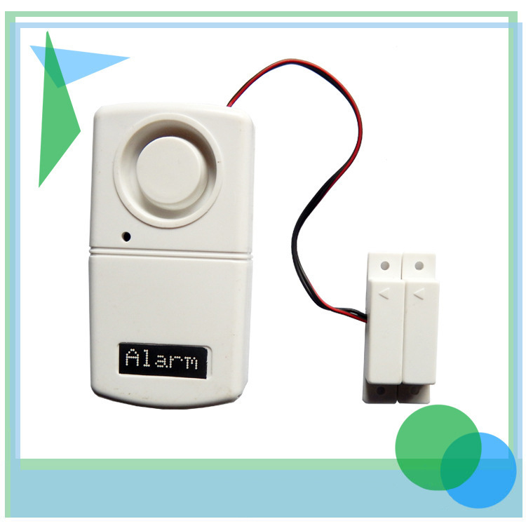 RL-17 门磁门窗报警器120分贝警报器家用门磁窗户防盗器