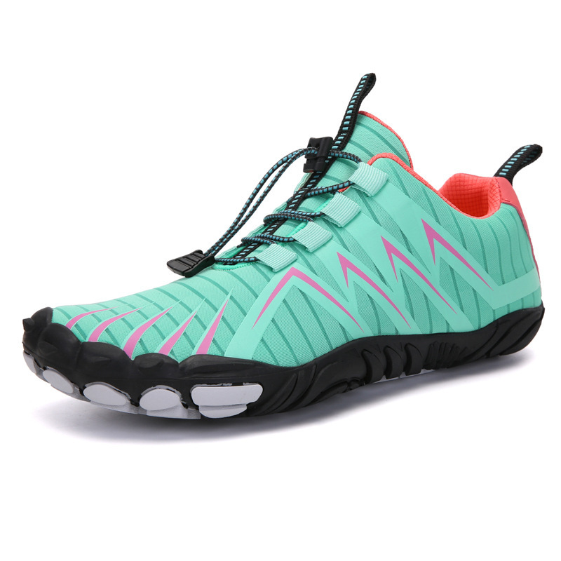 Zapatos de malla de cinco dedos para exteriores, versión deportiva para montañismo, zapatos de senderismo transpirables, zapatos de correr para escalada en roca para hombre, antideslizantes image 5