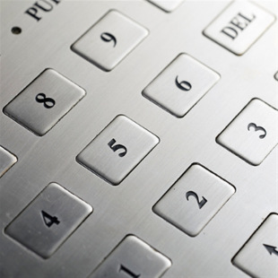 Shanghai Moshang Metal Keyboard Equipment Keyboard Mining Machine Operation Metal Keyboard Led Aluminum Plate Membrane Switch