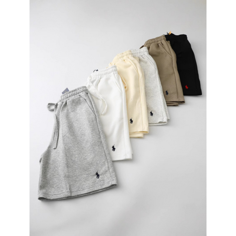 Embroidered Men's Shorts Summer Polo Workwear Five-Point Pants Golf Sports Beach Pants Large Size 2Xl5Xl