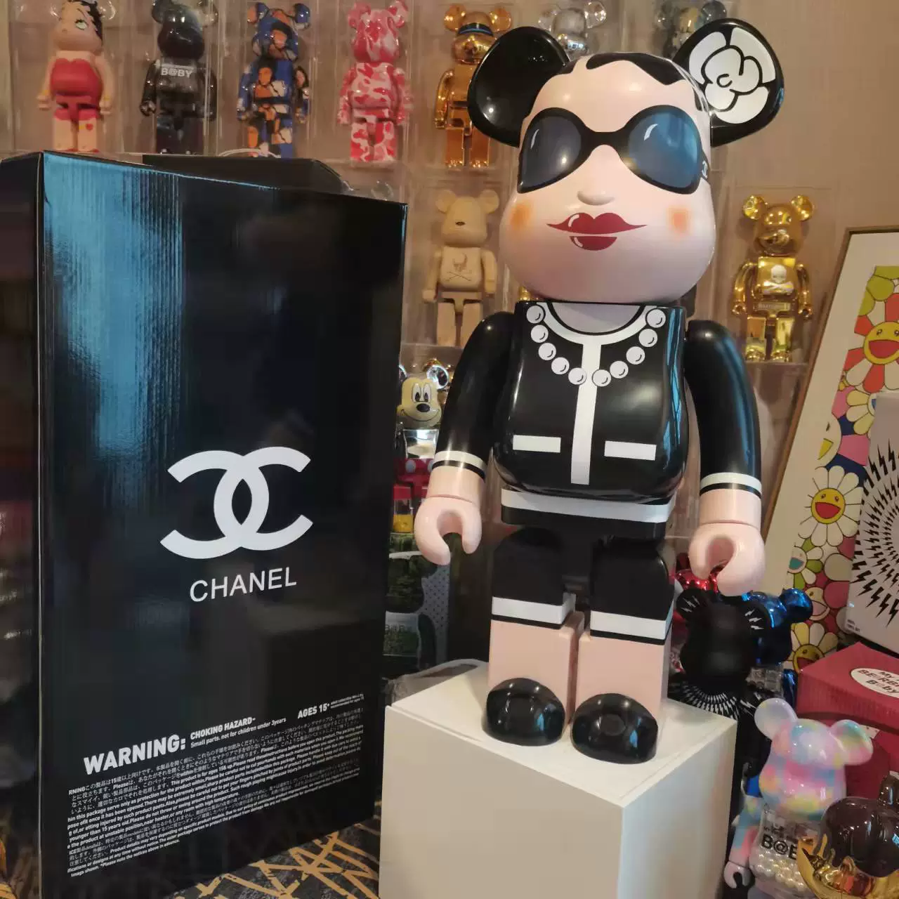 Bearbrick 1000% Watermelon Strawberry Net Red Star Red Star Same Blocks Starry Starry декоративная подвесная игрушка для дома