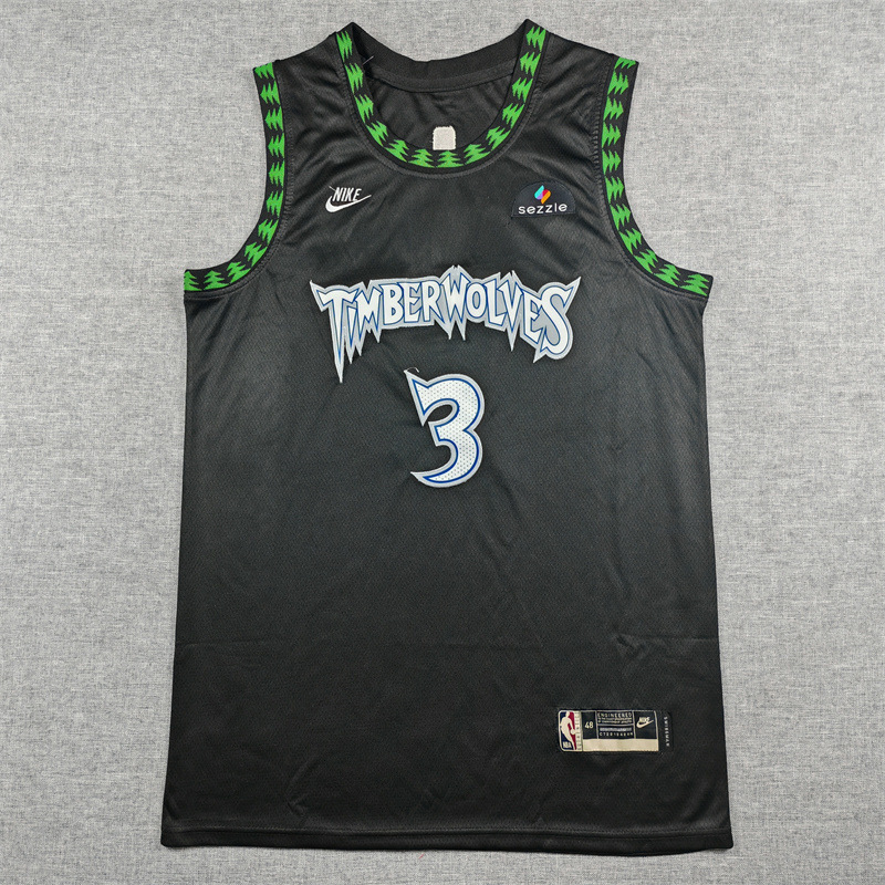 26 camisetas estadounidenses Cross-Border Warrior Courix Timberwolves 76ers espinadas camiseta de baloncesto image 46