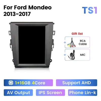 Suitable for Ford Mondeo 13 Mondeo vertical screen navigation Android car navigator wireless 7862S (DVD Navigation) - ts1-quad-core-116-wifi-version