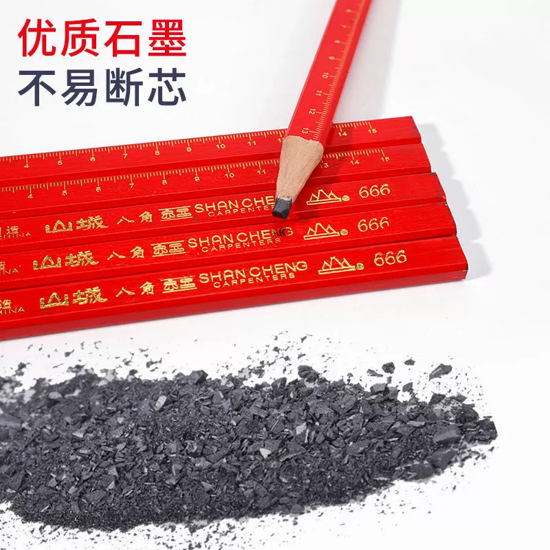 Carpentry, black pencil