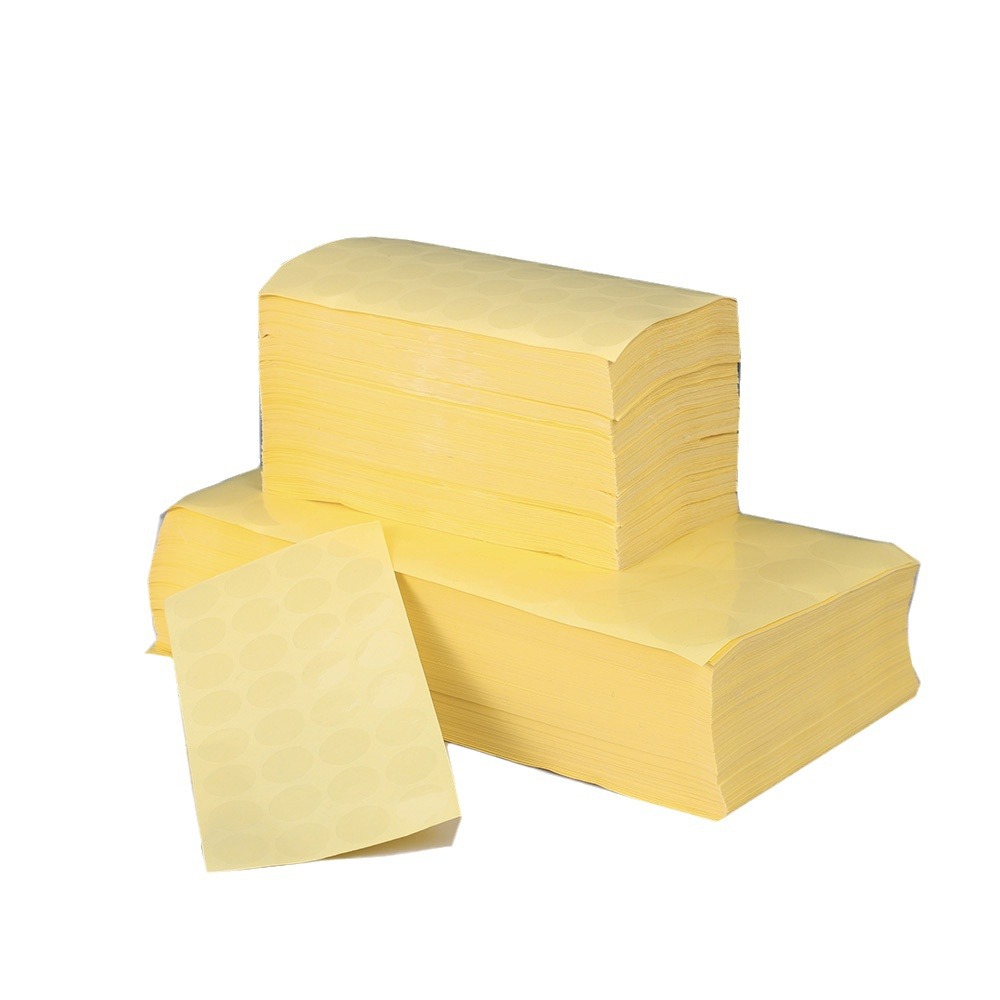 초강력 접착력 원형 투명 밀봉 스티커 BOPP 자체 접착 라벨 컬러 박스 선물 상자 크리스마스 밀봉 스티커