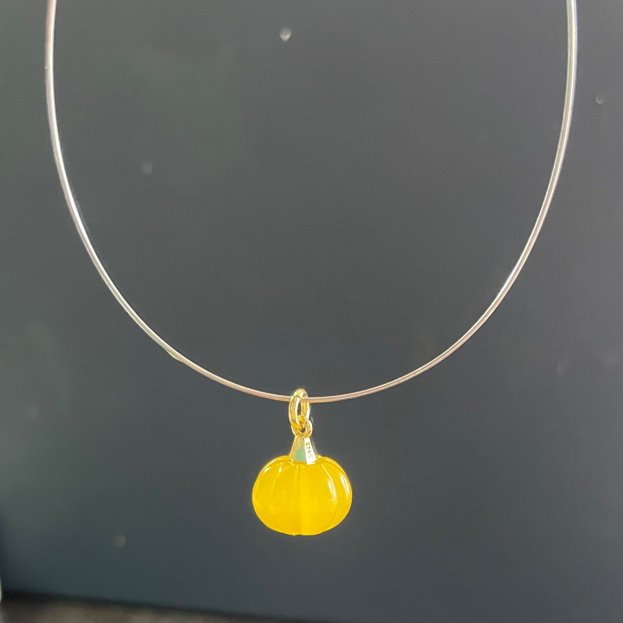 (2개) 호박 펜던트 노란색 CHALCEDONY 노란색 마노 푸가 호박 펜던트 목걸이 펜던트 작은 액세서리