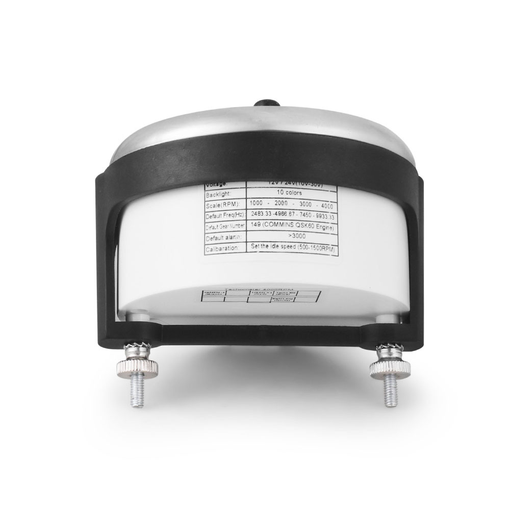 Car Modified 85mm Tachometer Diesel Engine 12/24V 4000RPM