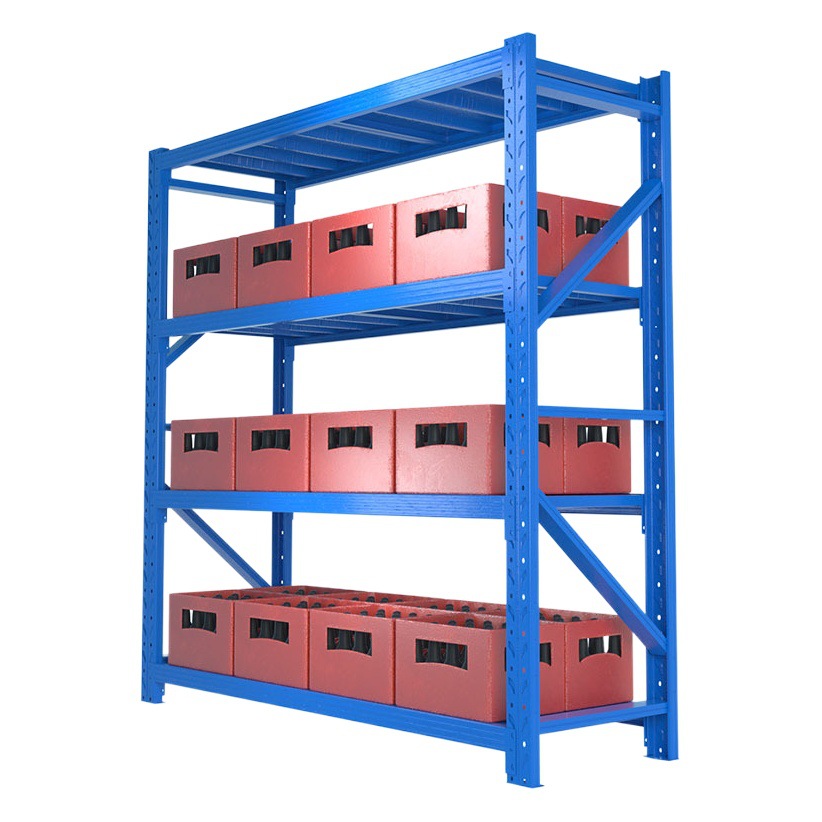 倉庫棚収納ラック多層ヘビーデューティ家庭用収納ラック貨物ラック倉庫ディスプレイラック電子商取引エクスプレス鉄ラック